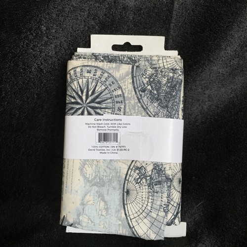 1 Yard Nautical Fabric 100% Cotton - Picture 2 of 2