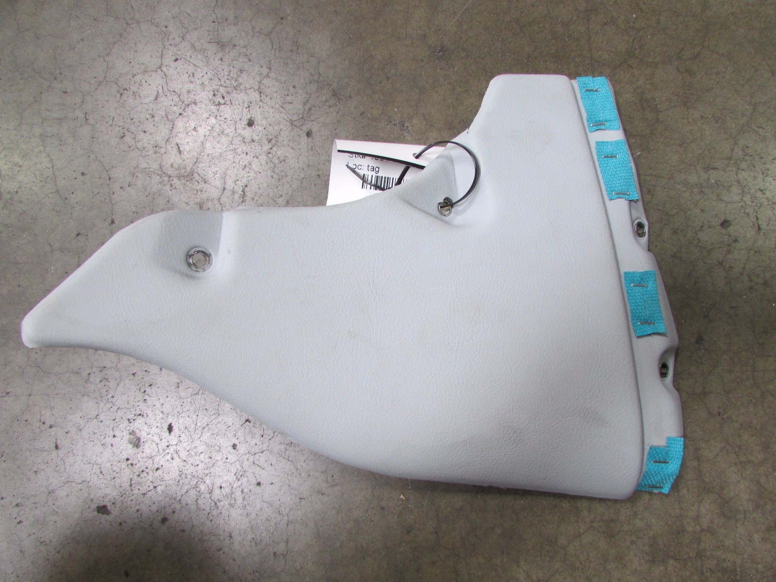 Maserati Quattroporte, LH, Left Lower C-Pillar Trim Panel, Used, P/N 981302803