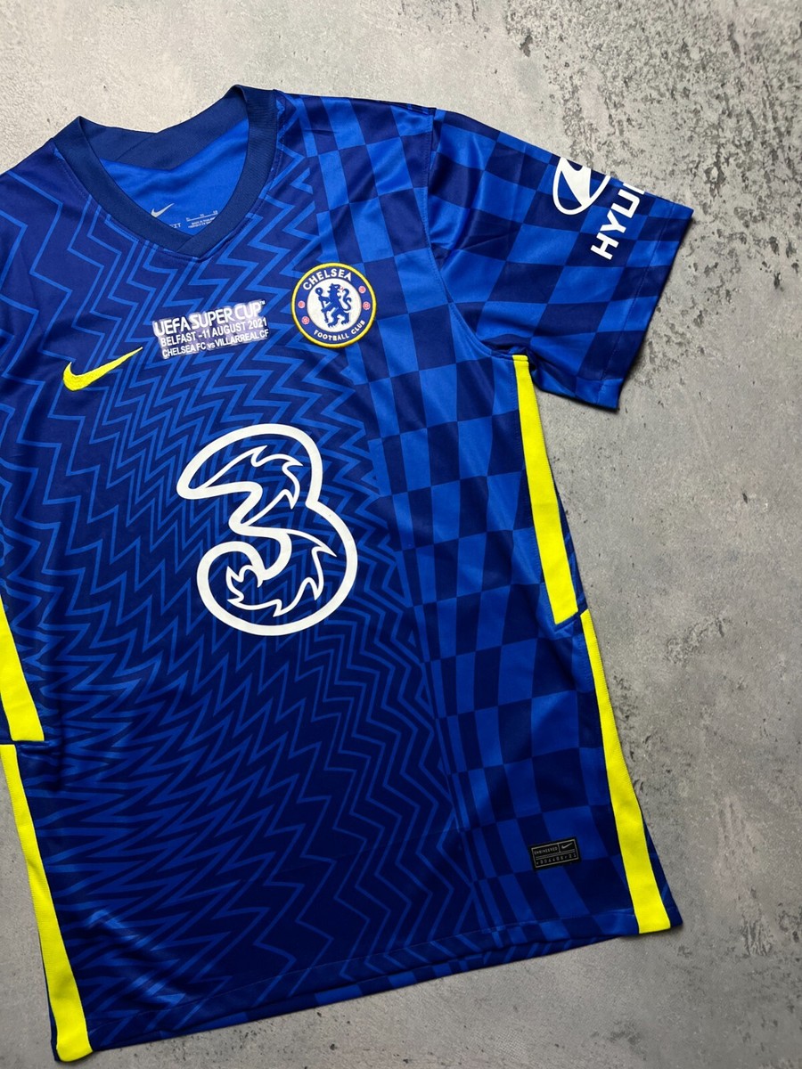 Nike Chelsea FC Jersey Kante #7 2021 UEFA Super Cup | eBay