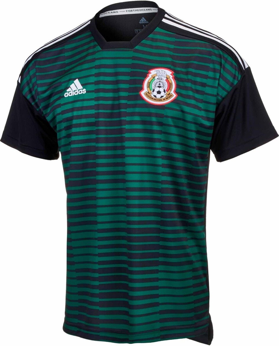 MEN ADIDAS MEXICO NATIONAL 2018/2019 SOCCER FOOTBALL SHIRT JERSEY