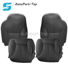 For 1998-2002 Dodge Ram 1500 2500 Front Bottom Top Replacement Seat Cover Black