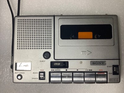 美品・整備品 SONY カセットレコーダー TC-1100 ケース付き・動作品 ケース付き】SONY ソニー テープレコーダー カセットレコーダー TC
