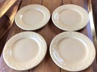 Longaberger Set Of 4 Butternut Luncheon Plates~Brand New — photo 2