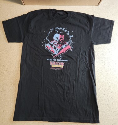 Halloween Horror Nights 2019 Killer Klowns Acid Pie Thrower Men's M T-shirt 