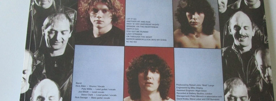 Picture Disc Brand New Sealed .Def Leppard ‎– High 'N' Dry Vinyl, LP,  2022 - Image 3 of 3