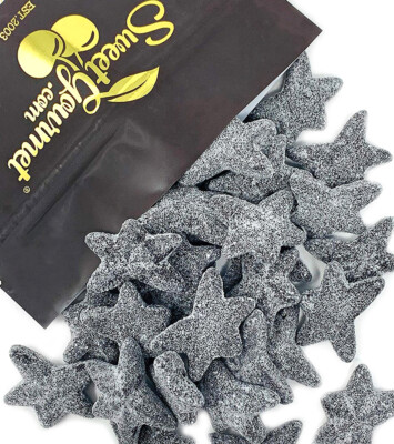 SweetGourmet Extra Salty Starfish Licorice | Dutch Super Sea Salty Stars |