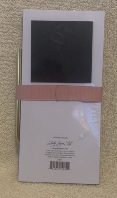 Lady Jayne Ltd MAUVE SWIRL Magnetic To Do List / Notepad w/Gold