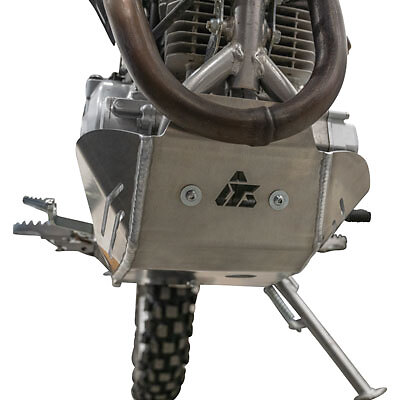 New!-Tusk Aluminum Skid Plate Silver –Fits:Kawasaki KLX230 2020