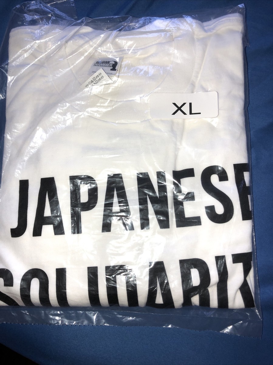 送料無料！JAPANESE SOLIDARITY WITH BLACK LIVES MATEER / L Japanese Solidarity With Black Lives Matter T-Shirt Size XL