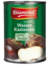 540g/ ATG 340g  DIAMOND gesch&auml;lte Wasserkastanien, ganze Knollen