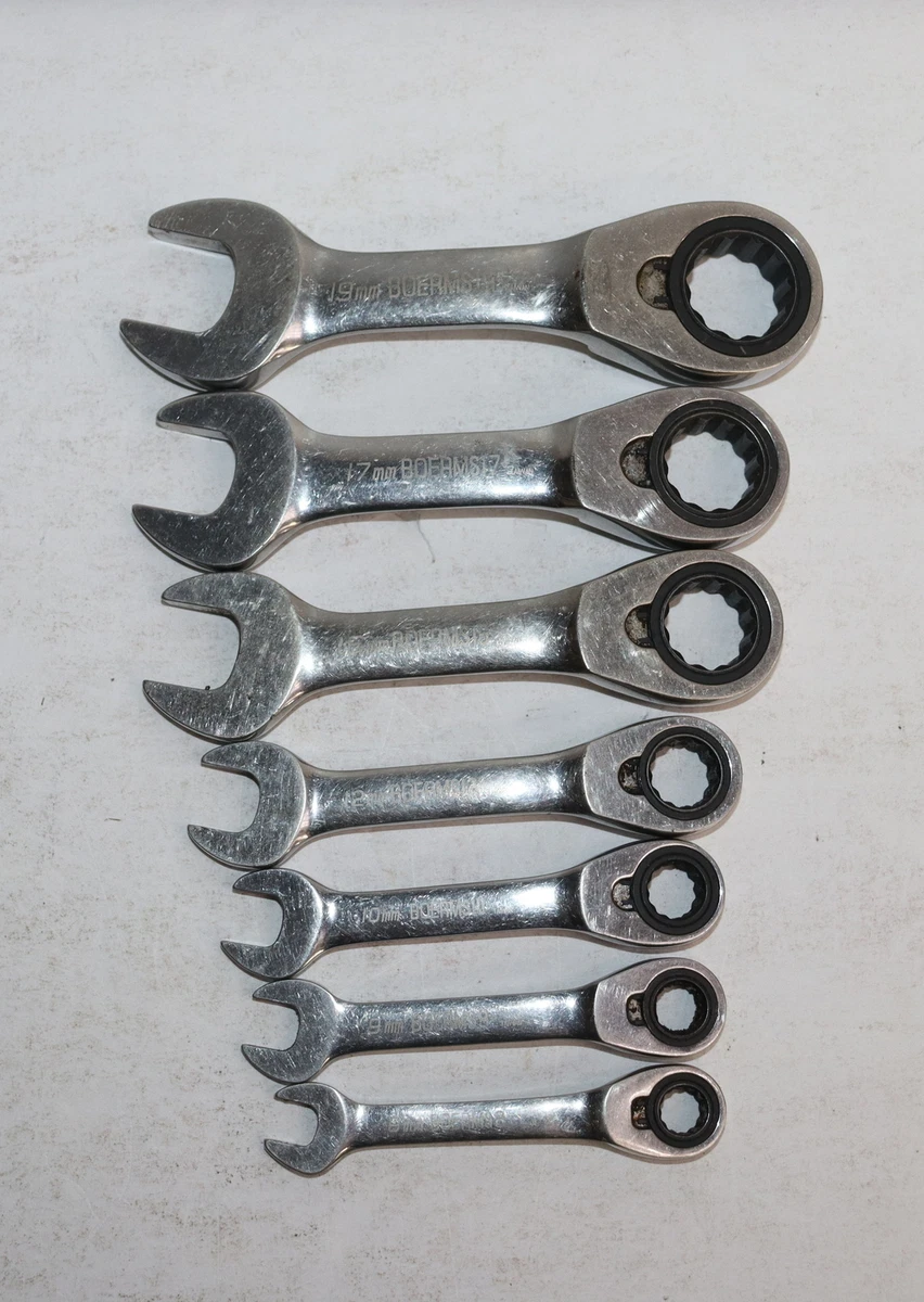 Short ratchet wrench set online