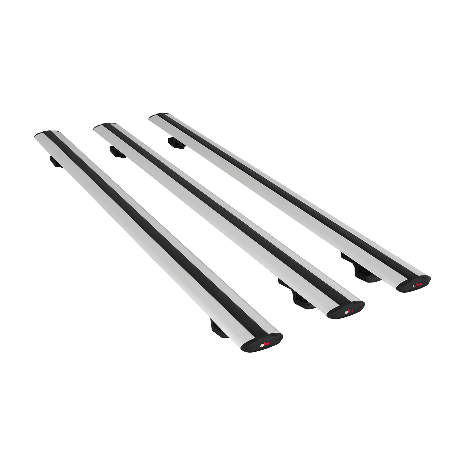 Barres de toit de toit en aluminium pour Fiat Talento 2016-2021 avec railing ouvert