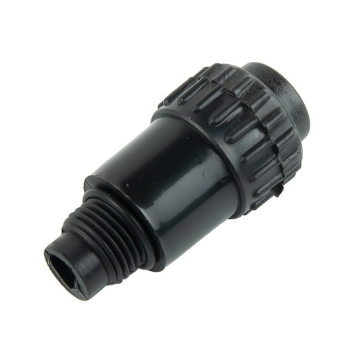 Yellow Plastic Air Compressor Oil Plug Black Male Thread Diameter 15