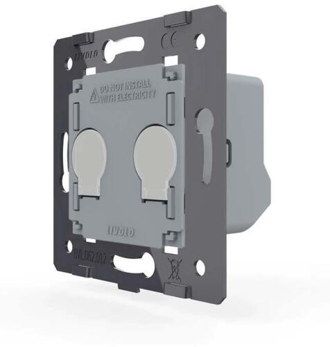 LIVOLO LICHTSCHALTER STECKDOSEN WECHSELSCHALTER DIMMER GLASRAHMEN SCHWARZ - Bild 188 von 297