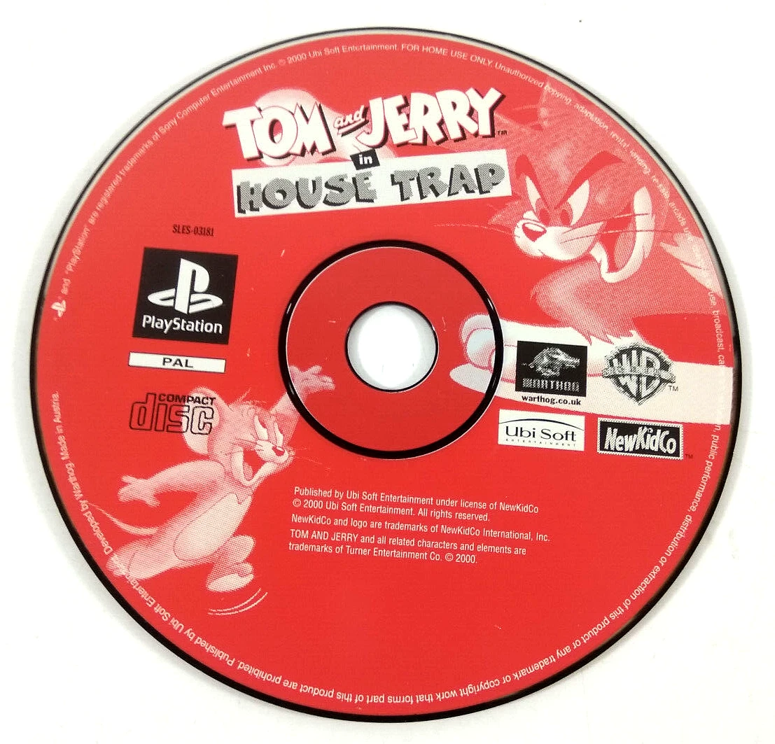 Game PLAYSTATION 1 PS1 Loose French Version Tom And Jerry Rescue