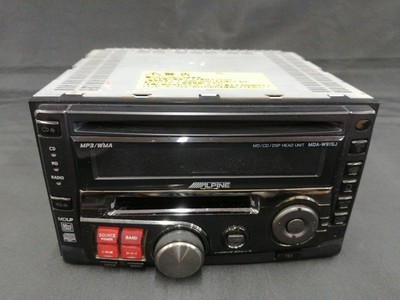 状態未確認　アルパイン (ALPINE) MDA-W915J 2DIN CD JUNK ALPINE MDA-W915J 2DIN CD MD Car Audio Player Deck Stereo DSP
