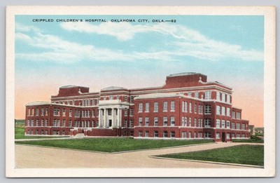 Crippled Children's Hospital Oklahoma City OK Postcard E. C. Kropp