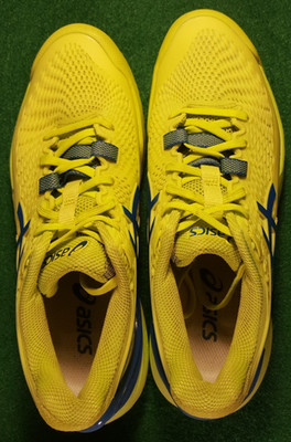 ASICS GEL-RESOLUTION 9 SIZE 7 1/2 WOMEN'S TENNIS SHOES!! VERY GOOD!!!