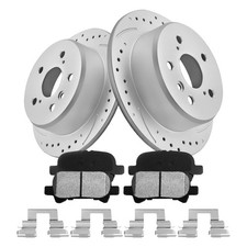 Anpulsero Automotive Replacement Brake Kits Rear Brake Pads and Rotors Kit Co...
