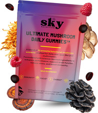 Mushroom Gummies for Adults - 10-In-1 Powerful Mushroom Complex W/Lions Mane, Re