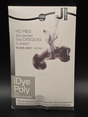 Jacquard iDye Poly Silver Grey Synthetic Dye #JID1454 for Polyester Nylon 