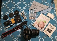 Canon EOS 70D Camera Black with Lens and Bag Great Condition