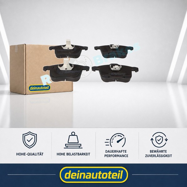 Bremsbelagsatz Scheibenbremse Vorne RAP Brakes R P0457 FüR Cadillac Opel Saab-image