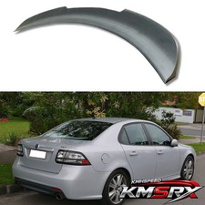 Saab 93 9-3 2003-2012 Sedan Fits Rear Trunk Duckbill Spoiler Wing Kmhspeed 255yc