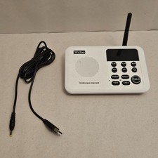 Wuloo 22 Channel 100 Code FM Intercom Wireless System for Office Room to Room