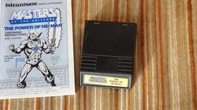 Masters of the Universe: The Power of He-Man (Intellivision) w/ Overlays Manual