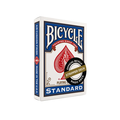 Stripper Deck - Bicycle Blue | Tapered Cards | Easy Magic Trick Deck | USPCC