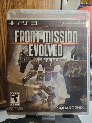 Front Mission Evolved Sony PlayStation 3 Sealed w/Brady Strategy Guide