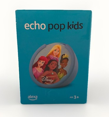 NEW Amazon Echo Pop Disney Princess Kids Smart Speaker Alexa Sealed Ariel Moana