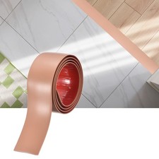 Self-Adhesive Floor Transition Strip 2" x 3.94 ft Laminate, Floor Brown
