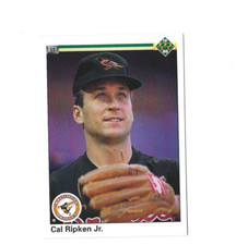 1990 Upper Deck Baseball Cal Ripken Jr. Card/#266/NRMT/Orioles