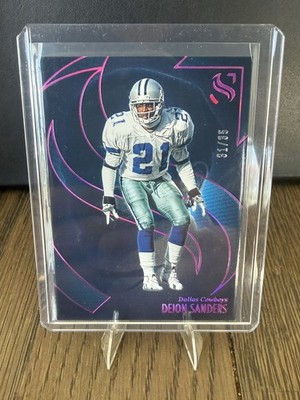 2025 Panini Silhouette Deion Sanders Pink Prime Time Cowboys/35