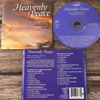 Heavenly Peace CD 1993 Gregorian Chants Monasteries of Europe Milan