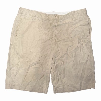 DKNY Shorts Size 36 Beige Modern Classic Khaki Lightweight