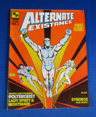 Alternate Existance #1 May 1982 Bronze Age Comic Magazine Sanders Black Chadwick