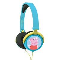 Lexibook Peppa Pig Foldable Stereo Headphones with Volume Limiter - HP015PP