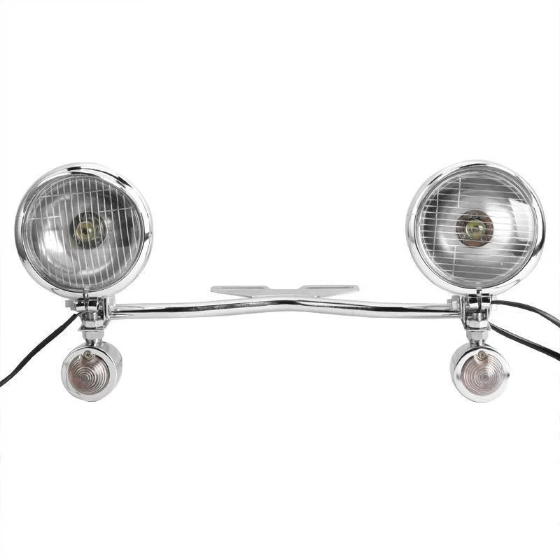 Barra de luz de punto de señal de giro de paso para Harley Davidson XL Sportster 1200 personalizada Foto 3 de 4