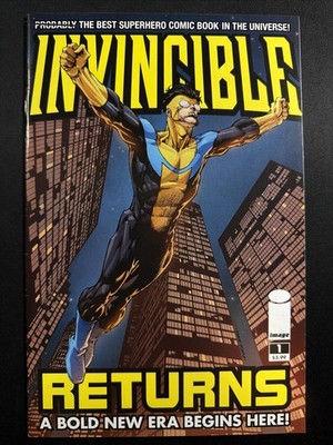Invincible Returns #1 2010 Image Comics Robert Kirkman Ottley 1st Print VF