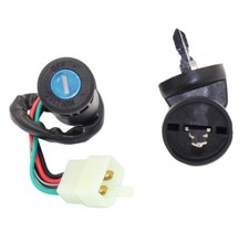 4 Wire Ignition Key Barrel Switch For ATV QUAD TAOTAO Pit Dirt Bike Buggy 50-125