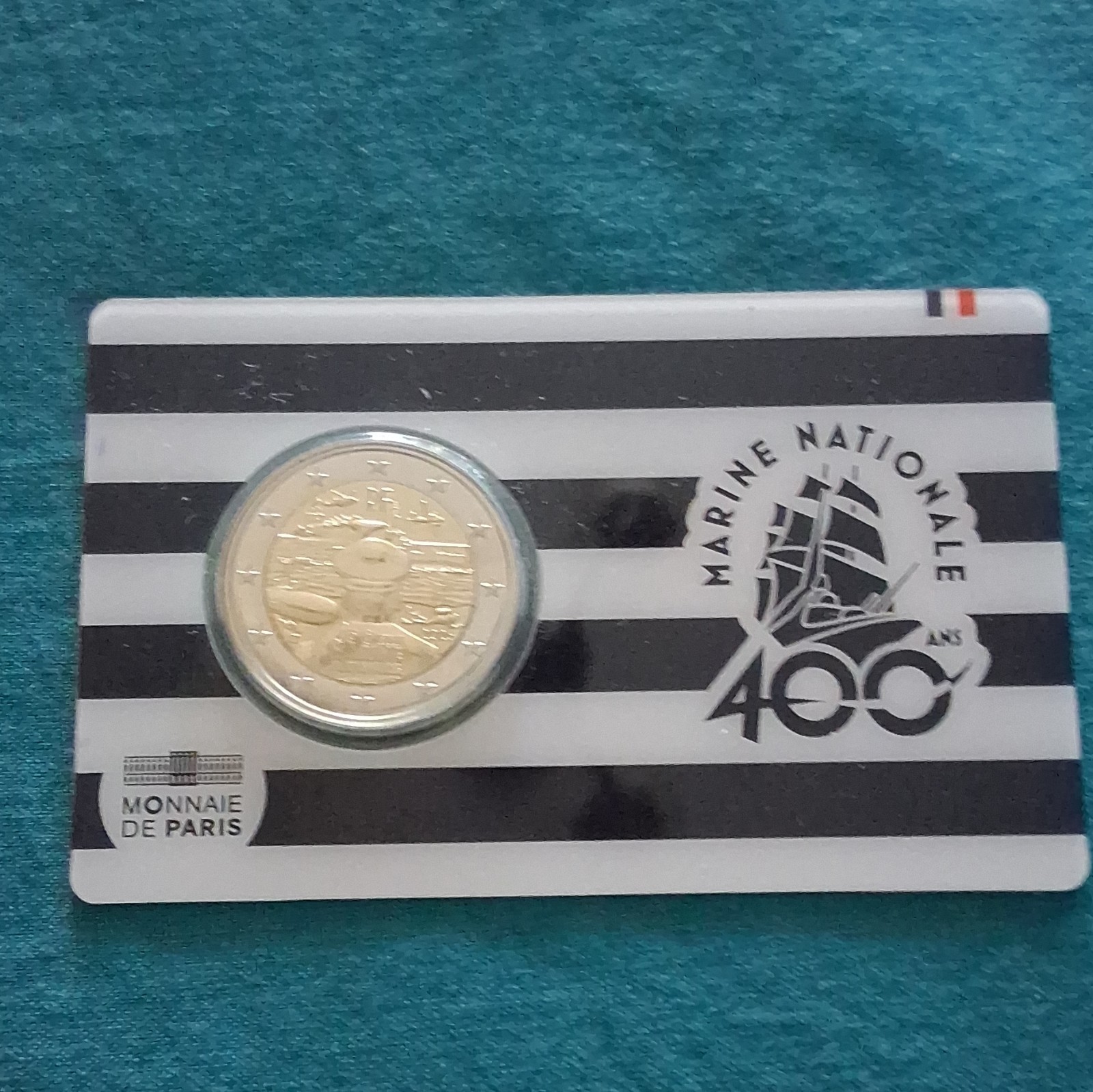 2 Euro 2026 Marine Nationale 400 ans Neuf 