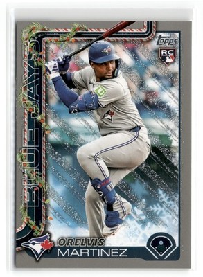 2025 Topps Holiday Baseball (Silver Glitter Parallels) - Pick - Multi-Discount