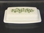Pyrex Corelle Crazy Daisy Spring Blossom Butter Dish Vintage