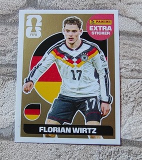 Panini Sticker WM 2026 Gold Extra Sticker Florian Wirtz Fifa World Cup 26