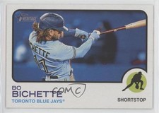 2022 Topps Heritage High Number Image Variation Bo Bichette #262 0vp1
