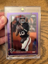 2025 Kirk Cousins Topps Chrome Purple /75