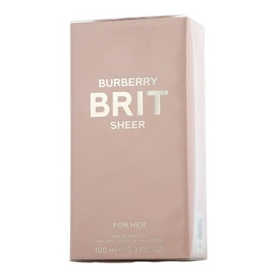 Burberry Brit Sheer Women EDT 100ml